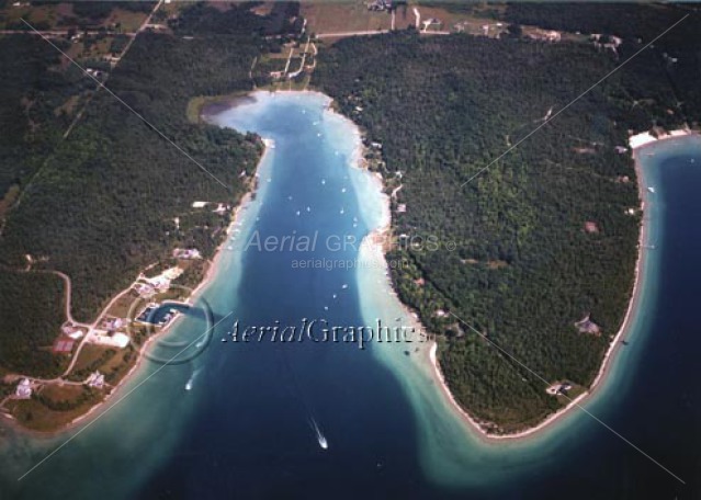 Oyster Bay in Charlevoix County, Michigan